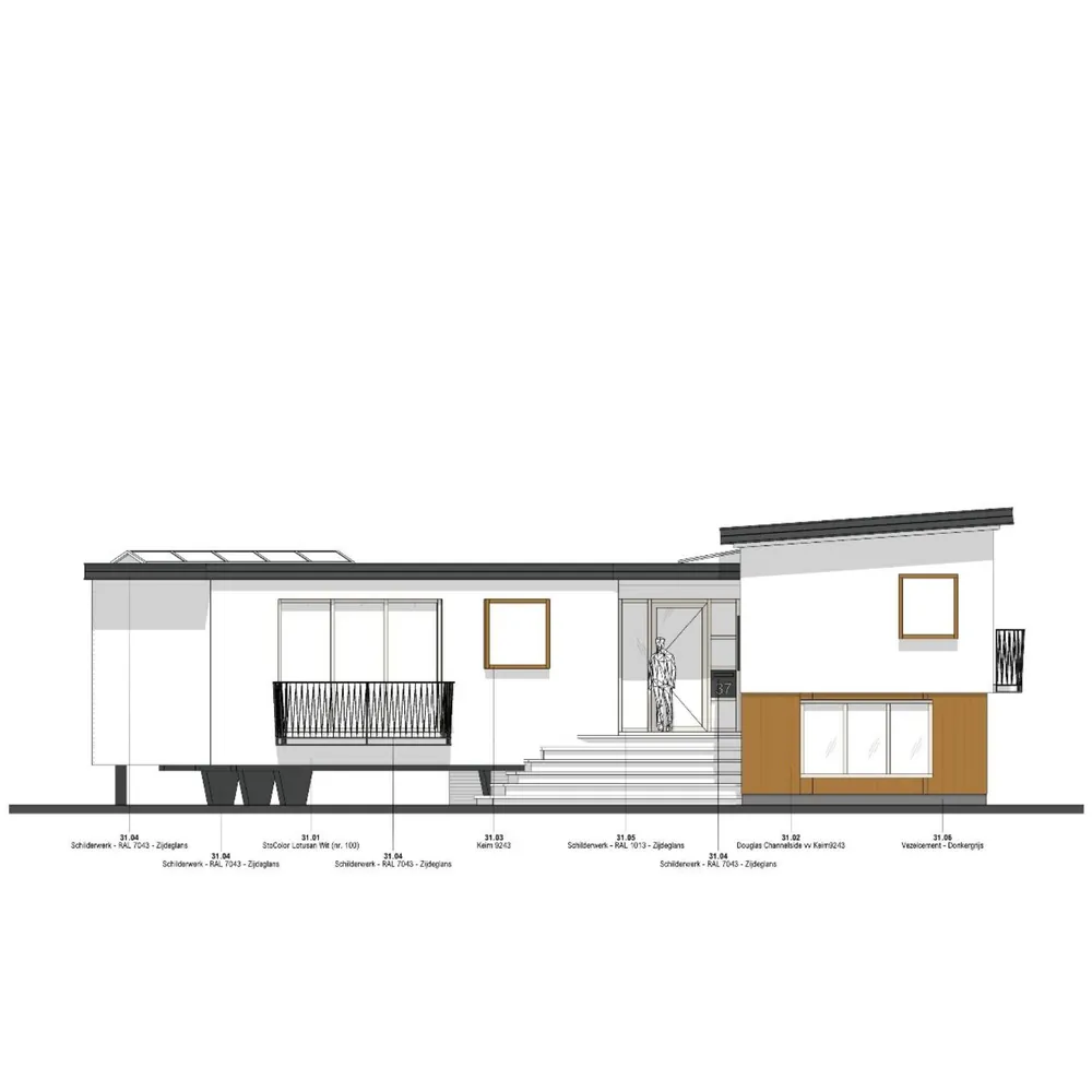 Renovatie Woning Oostzaan voorgevel - foto GROENE FENIKS