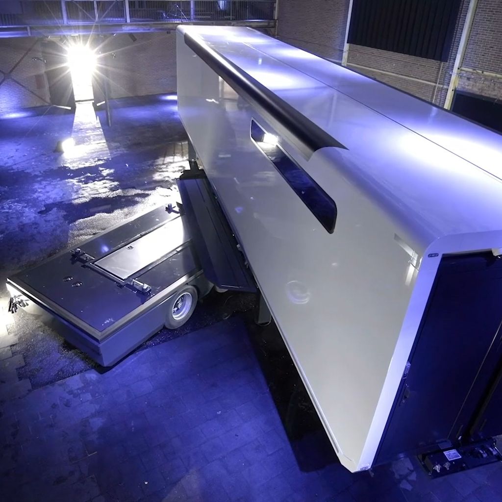 Mobiele CT-scan unit video